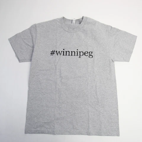 Winnipeg Jets Alstyle Short Sleeve Shirt Men's Gray New Cover