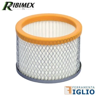 Filtro Hepa di Ricambio per Bidone Aspiracenere RIBIMEX Cenerix Cenerill Ceneti