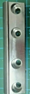 Nordson M19E48 8027859 Nozzle Coating Slot Hot melt Adhesive Single port 100 MM - Picture 1 of 12