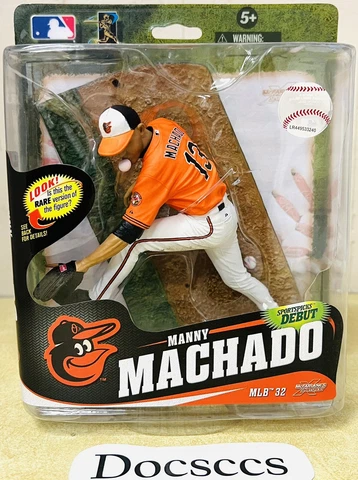 MANNY MACHADO McFarlane MLB 32 Baltimore Orioles' Orange Jersey Rookie Debut Cover