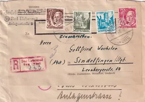 Deutschland 1948 eingetragenes Cover (30) - Bild 1 von 2