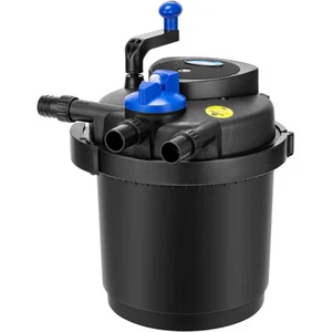 Pond Pressure Bio Filter 1600GAL W/ 13W UV Sterilizer Light 6000 L/H Koi Water - Picture 1 of 8