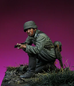 SK Miniaturas Granadero Panzer Alemán Segunda Guerra Mundial 1/35 Kit Sin Pintar - Imagen 1 de 6