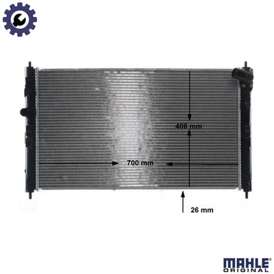 RADIATOR ENGINE COOLING CR 2239 000S FOR PEUGEOT CITROEN 6HZ 1.8L 4cyl 4008 1.8L - Image 1 of 4