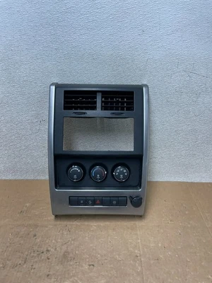 2008 to 2012 Jeep Liberty Dash Climate Temperature Control Radio Bezel V5050 DG - Image 1 of 4