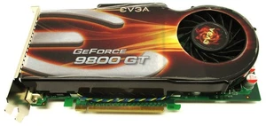 EVGA NVIDIA GeForce 9800 GT 1GB PCI-E x16 3D Video Card, Tested - Picture 1 of 6