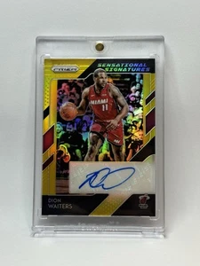 2018-19 Panini Prizm DION WAITERS Auto GOLD Sensational Signatures #1/10 - Picture 1 of 2