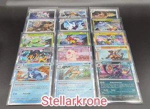 Div. Pokémon Holo Karten aus dem Set Stellarkrone Deutsch - Bild 1 von 16