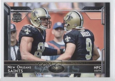 2015 Topps Topps.com Online Exclusive 60th Anniversary Stamp New Orleans Saints - Image 1 of 2
