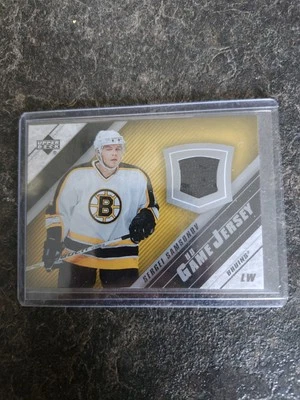 2005-06 Upper Deck Series 2 UD Game Jersey Sergei Samsonov Card# J2-SV - Image 1 of 2