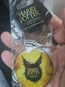 Harry Potter and the Cursed Child Hogwarts Bronze Key Chain - Picture 1 of 5