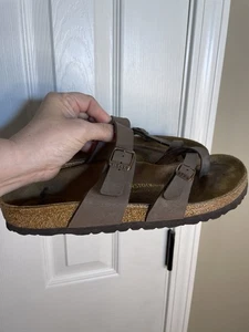 Birkenstock Mayari Womens Sandals Size 10 41 Brown Birkoflor EXCELLENT CONDITION - Picture 1 of 5