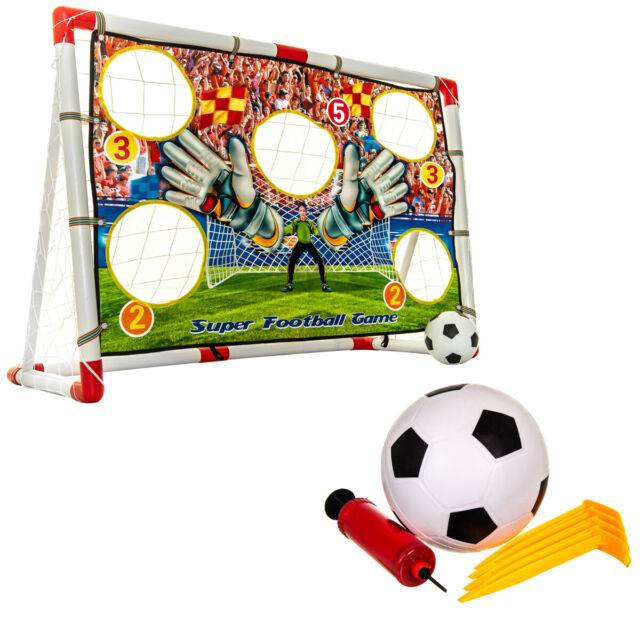 Brinquedo Kit Jogo De Futebol Com Cones E Bola Infantil