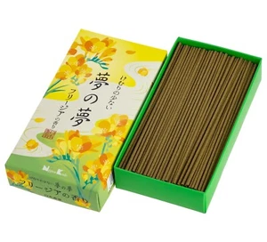 YUME-NO-YUME Freesia 200 sticks Box (Low Smoke) Nippon Kodo Japanese Incense - Picture 1 of 9