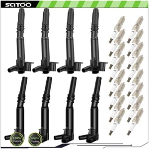 Ignition Coils & Spark Plugs For Ford F150 6.2L 2010 2011 2012 2013 2014 Right - Picture 1 of 6