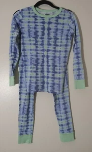 Juego de 2 piezas de pijama Lands' End verde multicolor tinte para niña, talla 14. - Imagen 1 de 7