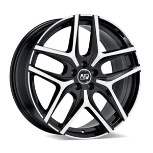 Llantas De Aleación MSW 40 7x17 ET 40 5x105,00 BLACK Full Polished (GBFP) - Imagen 1 de 1