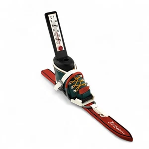 Vintage Thermometer Ski und Skischuh Innsbruck Österreich Skifahren - Bild 1 von 18