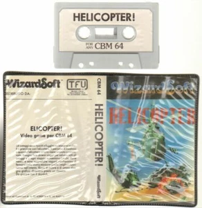 HELICOPTER WizardSoft Commodore 64 C64 Videogioco - Imagen 1 de 1