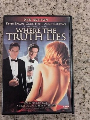 Where The Truth Lies DVD Kevin Bacon, Colin Furth, Alison Lohman GOOD - Image 1 of 4