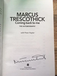 Coming Back To Me, Signed By Marcus Trescothick. - Picture 1 of 2
