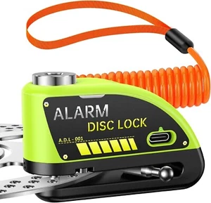 ONVIAN Allarme Blocco Disco Moto Blocco Freno a Disco Antifurto Impermeabile... - Foto 1 di 24