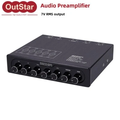 Preamplificatore Audio HiFi 5 Segmenti EQ Tuning Processore Audio Effetto Mixer EQ500 - Immagine 1 di 3