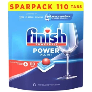finish Calgonit Powerball Power All In 1 Spülmaschinentabs 110St. - Bild 1 von 1