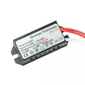 AC 220V to 12V 20W Transformer Halogen Lamp Power Supply Eectronic LED Driver - Imagen 1 de 4