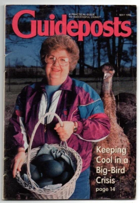 Guideposts Magazine May 1998 Betty Sledd Emus Keeping Your Cool Go Fly a Kite - Image 1 of 2
