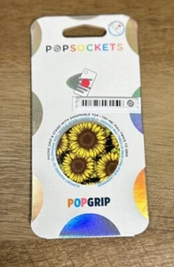PopSockets Sunflower Power PopGrip with Swappable Top Phone Grip & Stand NEW! - Picture 1 of 2