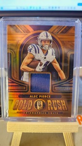 2023 Panini Gold Standard Alec Pierce Newly Minted Patch 255/399! Colts Rookie