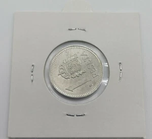 ERROR 1 Peseta 1989 Juan Carlos REVERSO GIRADO 45º - Picture 1 of 2