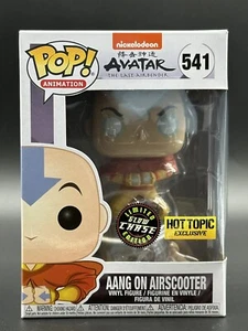 Funko Pop! Anime - Avatar - Aang On Airscooter 541 - GITD Chase - Hot Topic Excl - Picture 1 of 6