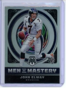 2022 Panini Mosaic Men of Mastery Silver #MM-19 John Elway Denver Broncos - Bild 1 von 2