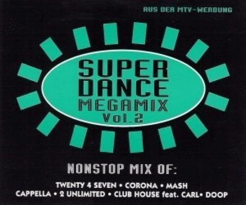 Super Dance Megamix 2 (#zyx7290) Twenty 4 Seven, Corona, Cappella, 2.. [Maxi-CD] - Bild 1 von 1