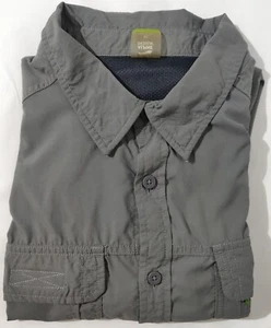 Alpine Design XL Tech Series Vented Long Roll Tab Sleeves Fish Camp Hike Shirt - Picture 1 of 11