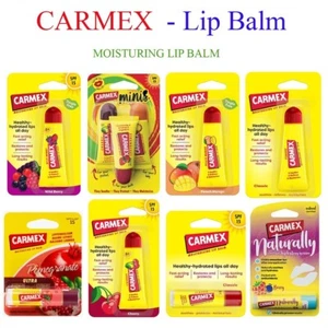 Carmex Lip Balm Cherry, Mango, Minis, Classic, Pom, & Lip Balms - Picture 1 of 11