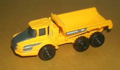 1/150 Scale Volvo A25G Articulated Hauler Dump Truck Plastic Toy (3") Maisto - Image 1 of 4