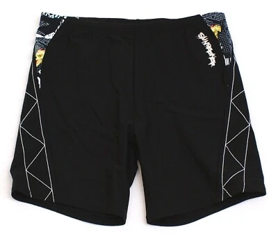 Pantalones Cortos Sunseeker Australia Negros de Longitud Media Forrados Natación Jammer Para Mujer 12 Nuevos con Etiquetas Foto 1 de 2