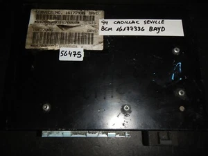 *1994 CADILLAC SEVILLE BCM # 16177336 BAYD GM Body Control Module (56475) - Picture 1 of 2