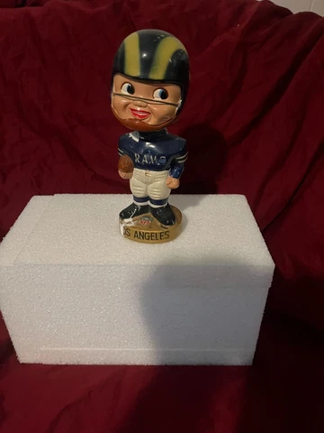 Vintage Los Angeles Rams Mascot Team Nodder Bobblehead, around 1968 Cover