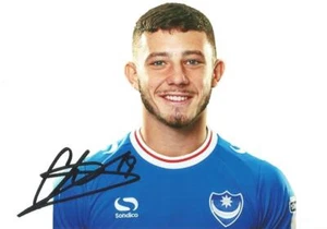 PORTSMOUTH: CONOR CHAPLIN SIGNED 6x4 2017/2018 PORTRAIT PHOTO+COA - Picture 1 of 1