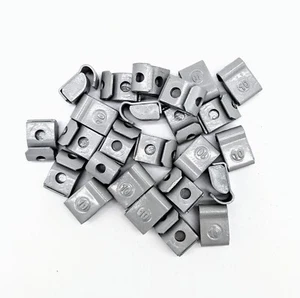 25 x 10g Schlaggewichte Stahlfelge Auswuchtgewichte FE/S Gewichte Grau - Bild 1 von 1