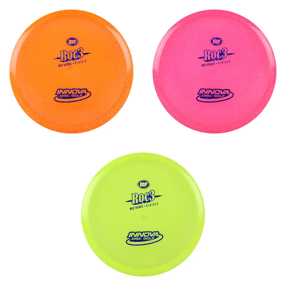 Innova Disc Golf Champion Metal Flake Roc3 Midrange Disc 5/4/0/3 - Choose Exact - Image 1 of 1
