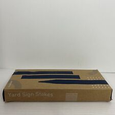 SimpliSafe Security Alarm Yard Sign Stake 3-piece Kit
