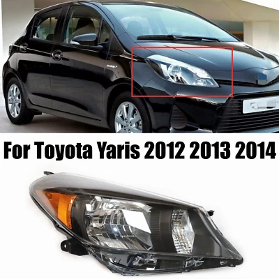 For Toyota Yaris 2012 2013 2014 Headlight Headlamp Right RH Passenger Side USA - Image 1 of 4