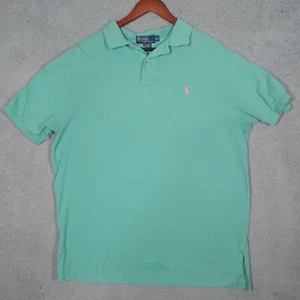 Polo Ralph Lauren XL uomo polo verde come nuova manica corta extra large - Foto 1 di 7