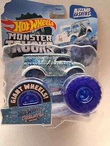HOT WHEELS MONSTER TRUCKS BLIZZARD BASHERS HOT WHEELS DELIVERY WALRUS 1:64 Cool - Picture 1 of 13