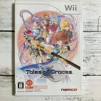 Tales of Graces Brand New Seal Nintendo Wii RVL-P-STGJ Bandai namco Games JAPAN - Image 1 of 4